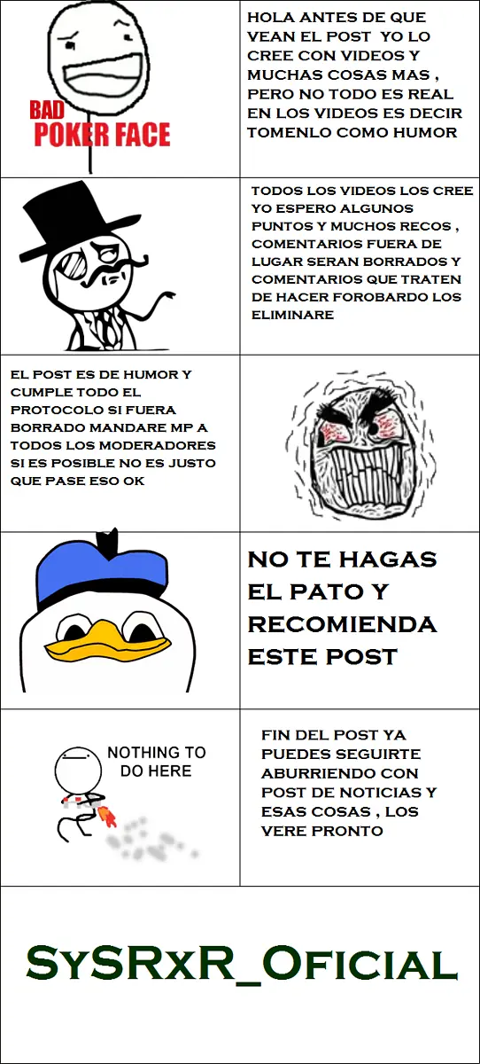 que ! Nunca tendre un Top ( humor ) sere troll