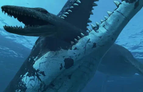 Fósil marino hace que tiranosaurio parezca inofensivo