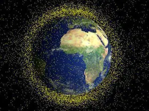 Cada vez hay más basura espacial
