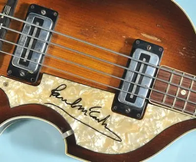 el bajo de paul mccartney