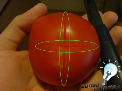 Como pelar limpiamente un tomate
