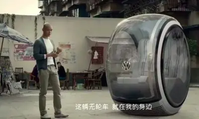 El auto volador de volkswagen