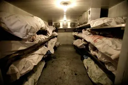 Dentro de una morgue