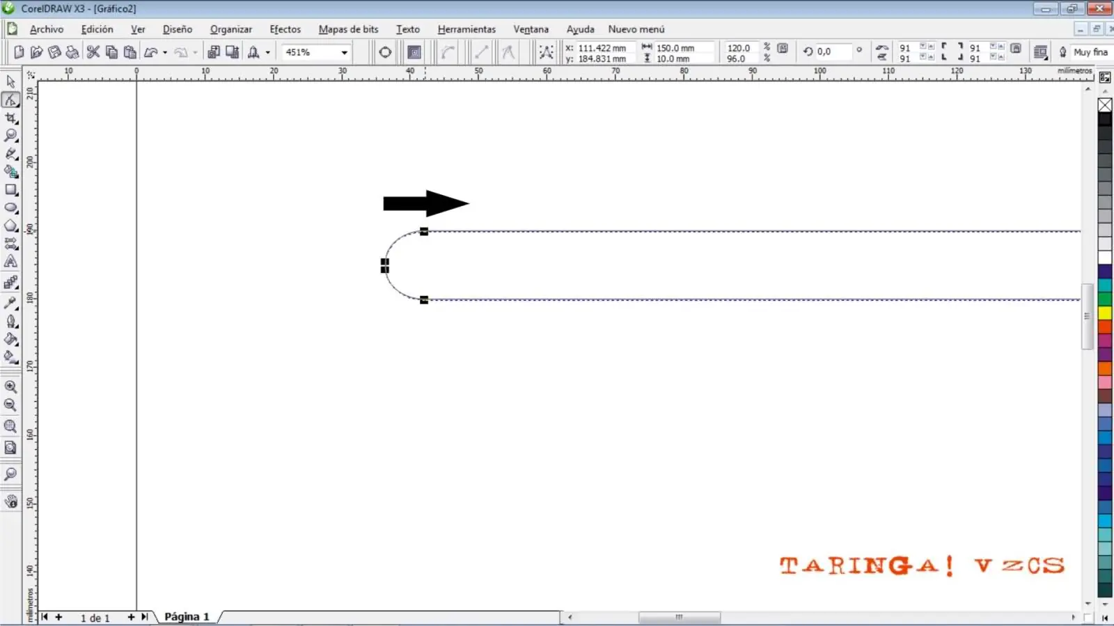 Separador Taringa? Hacelo Facil Con Coreldraw!