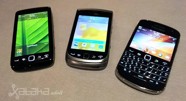 2 Nuevos modelos de Blackberry Torch