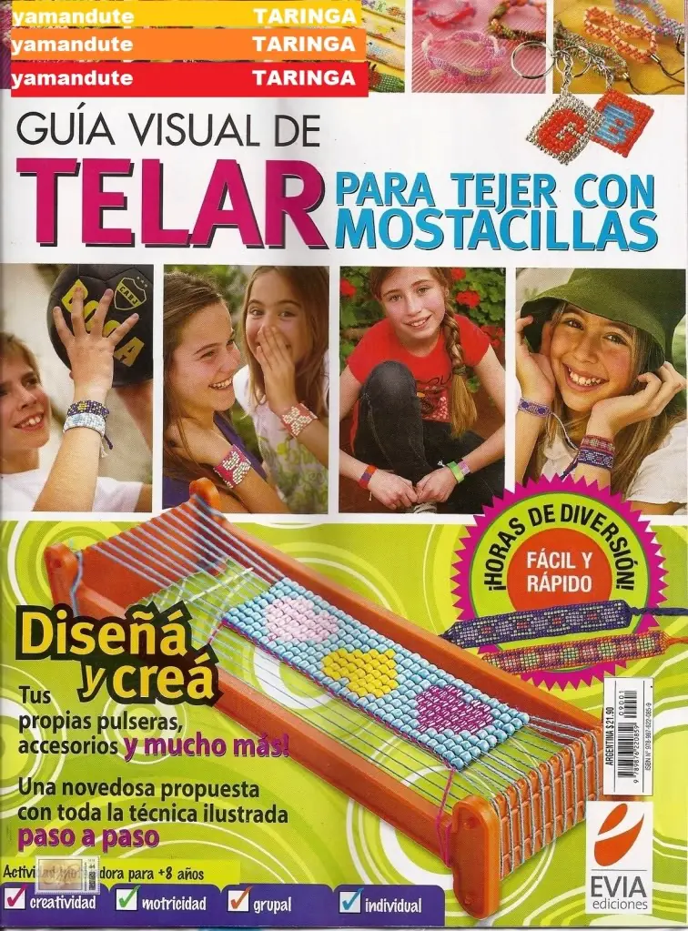 Telar para tejer con mostacillas (paso a paso)