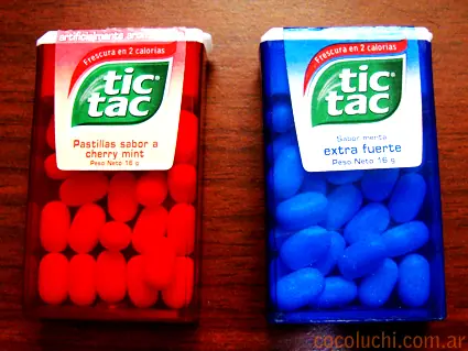 Lentes 3D con Tic Tac