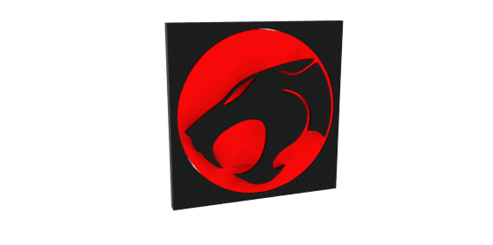 Gif de escudo Thundercats 3D...
