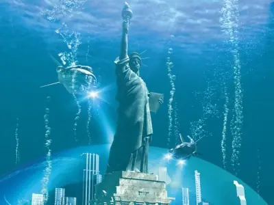 En 300 años Nueva York estaría bajo el agua !!!