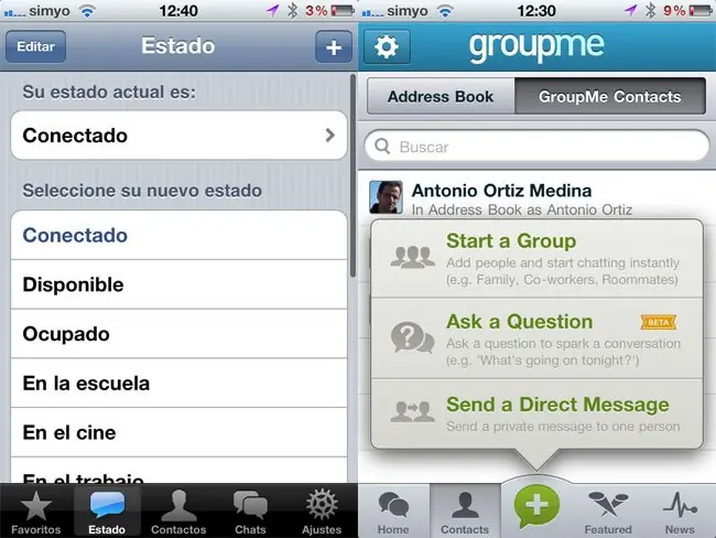 WhatsApp vs. GroupMe