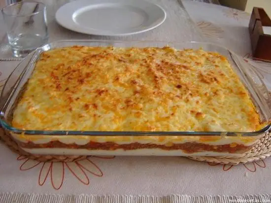Pastel de Carne Delicioso Mi favorito