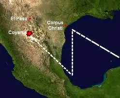El ovni estrellado en Coyame Mexico