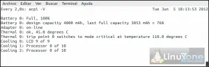 Utiliza acpi para monitorizar la temperatura de tu hardware