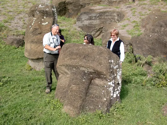 Excavacion Isla de Pascua