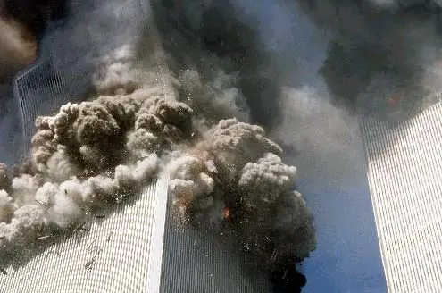 Las torres gemelas fueron demolidadas