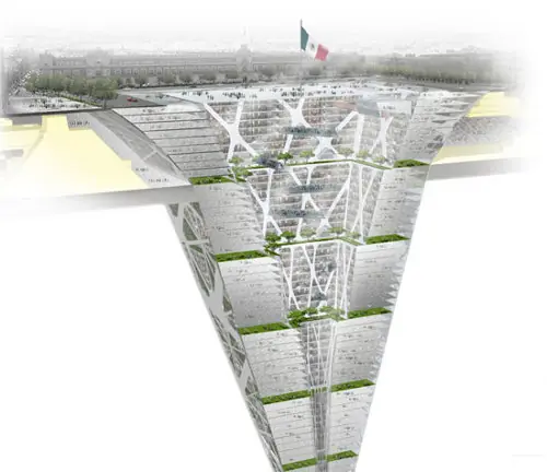 Earthscraper, un rascacielos subterráneo de 300 metros