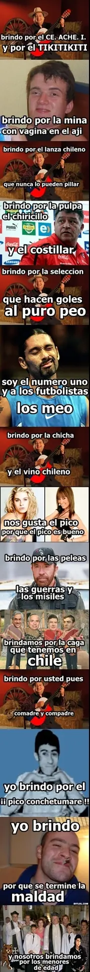 Brindo por...