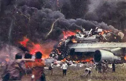 Modificacion de un avion para evitar fatalismos