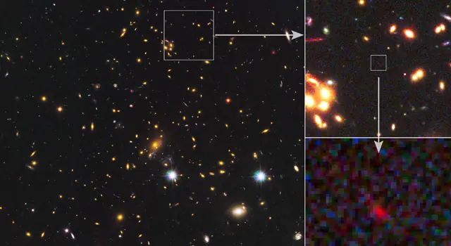 "Observan Galaxia Formada tras el Big Bang"