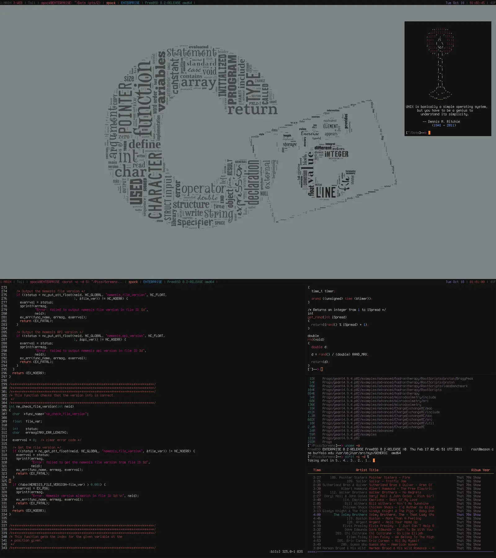Introducción al lado oscuro del mosaico