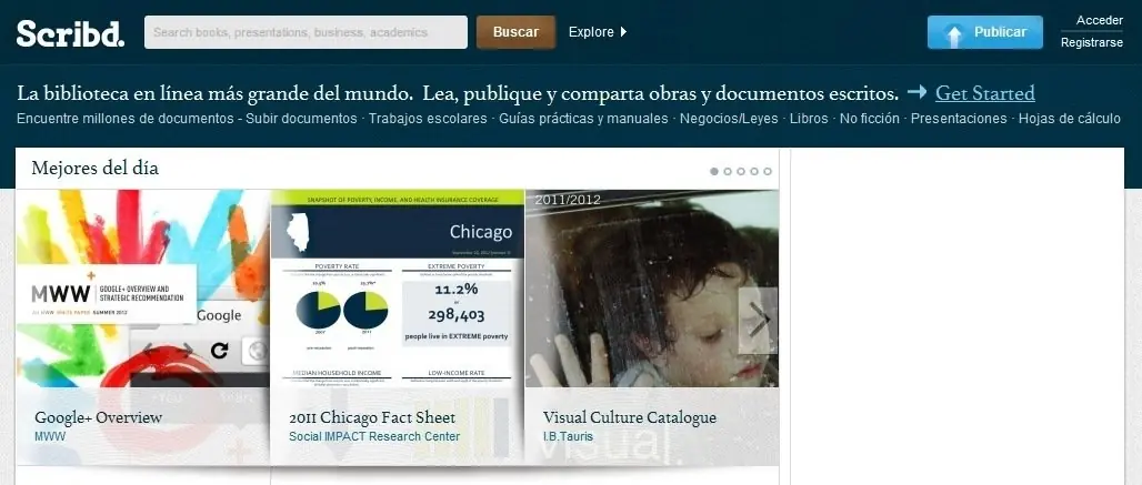 Descargar gratis Libros y Documentos de Scribd