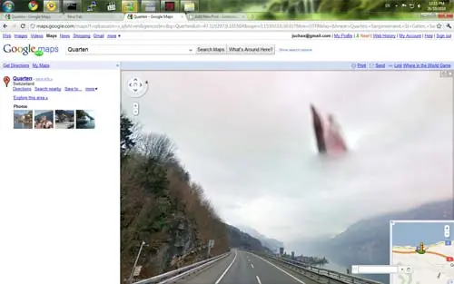 Imagen de Dios descubierta en Google Maps