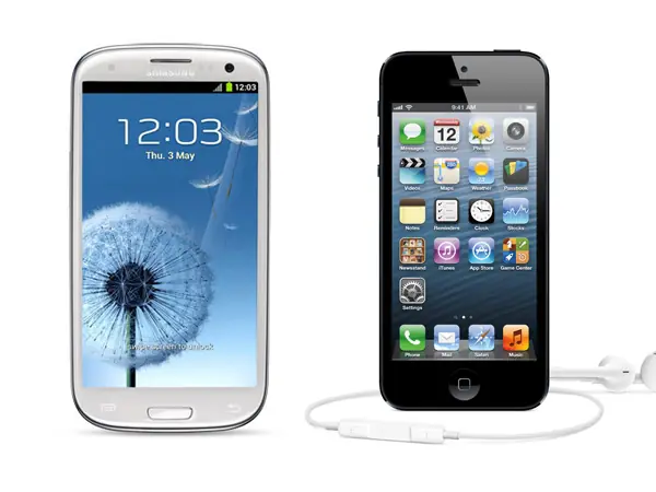 Iphone 5 vs Samsung galaxy s3