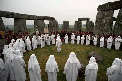 Rituales de los Druidas, Magia y ceremonias de iniciacion