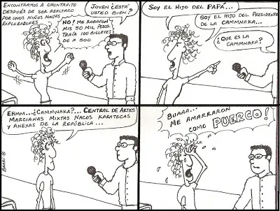 Me amarraron como puerco