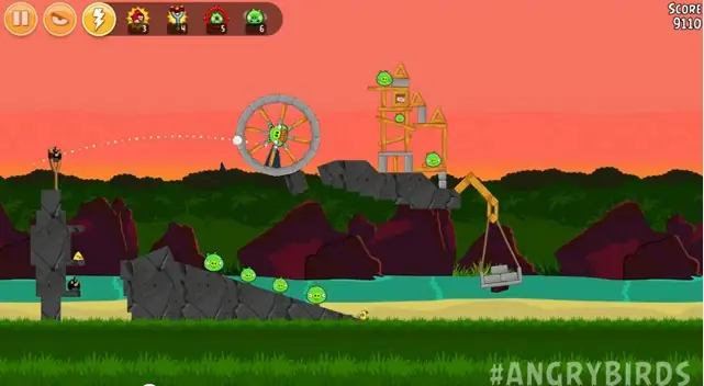 Rovio agrega 15 nuevos niveles a Angry Birds.