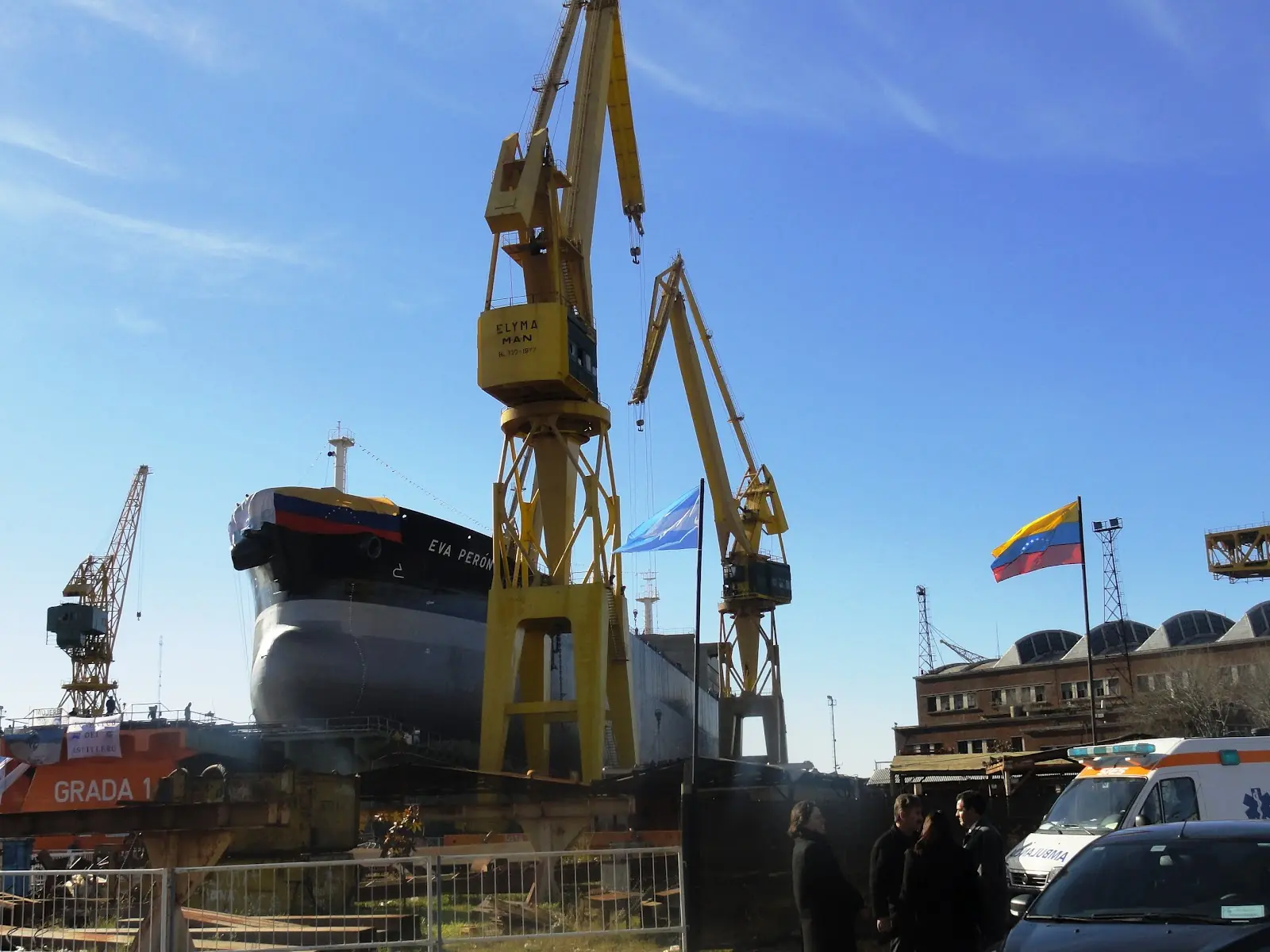 Argentina construye en el astillero dos bulk carriers