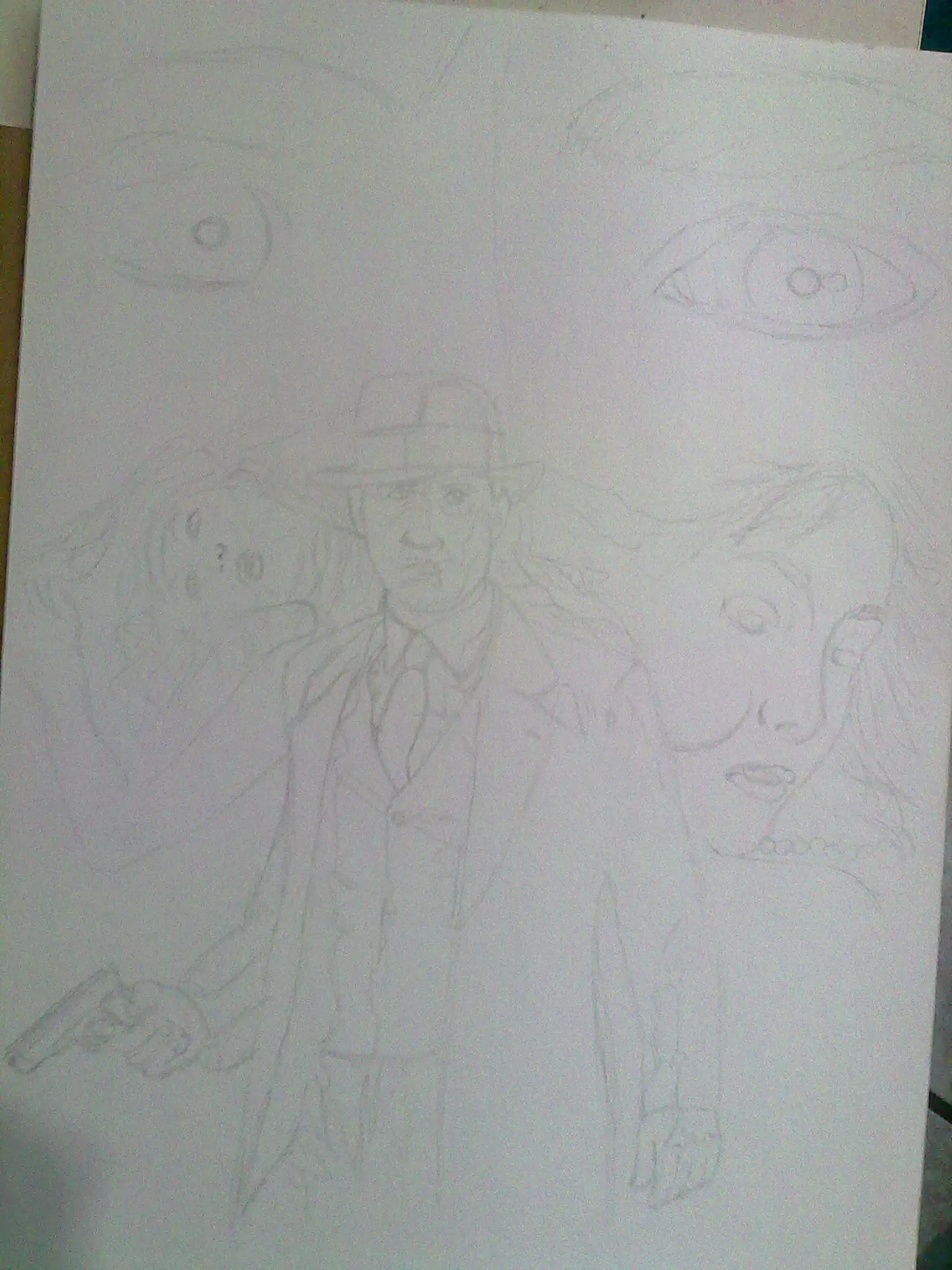 Dibujando un detective (SunsetD)