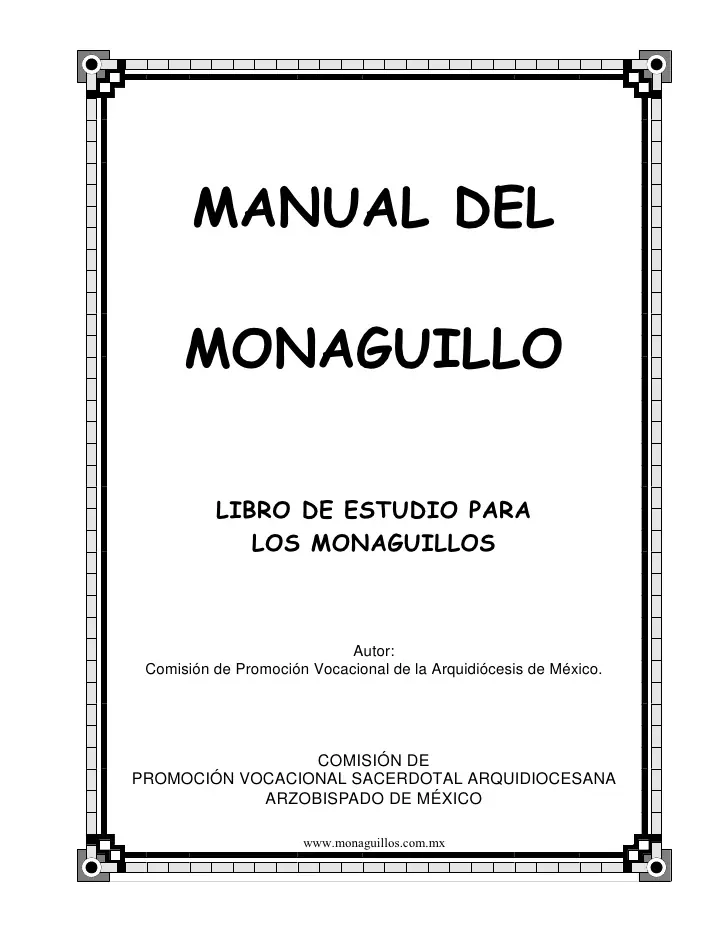 Como ser un buen Monaguillo