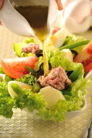 Ensalada para recuperar figura.