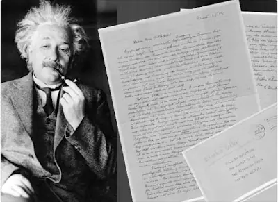 Subastan una carta de Einstein, sobre Dios.