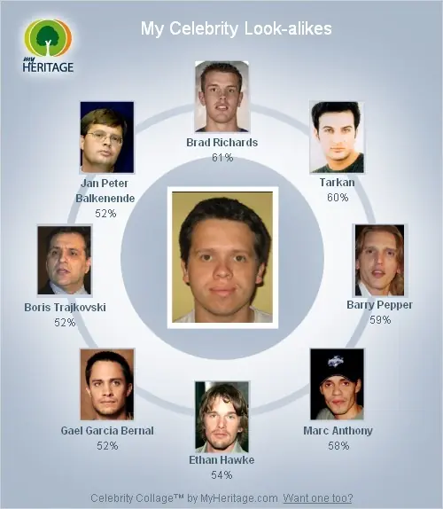 Quieres saber a que famoso te pareces entra aqui y averigua