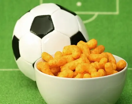 Comida para hacer en un partido de futboll