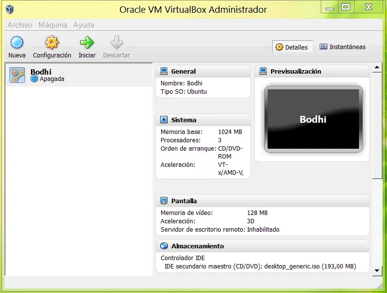 Truco VirtualBox