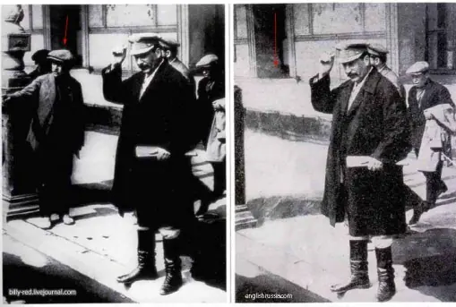 El photoshop en los tiempos de Lenin y Stalin