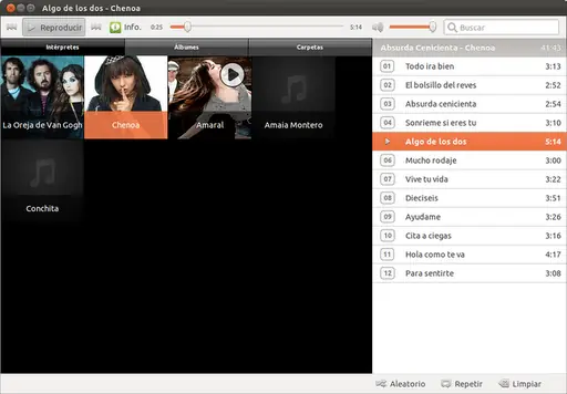 Musique clon itunes para ubuntu