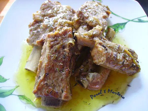 Costillas De Cerdo En Salsa