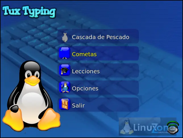 Un juego para aprender mecanografía y mejorar el vocabulari