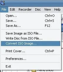 como convertir archivos bin a iso