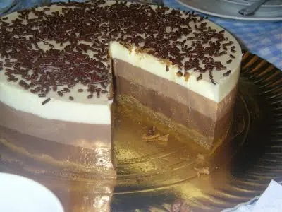 Receta - Torta tres mousses