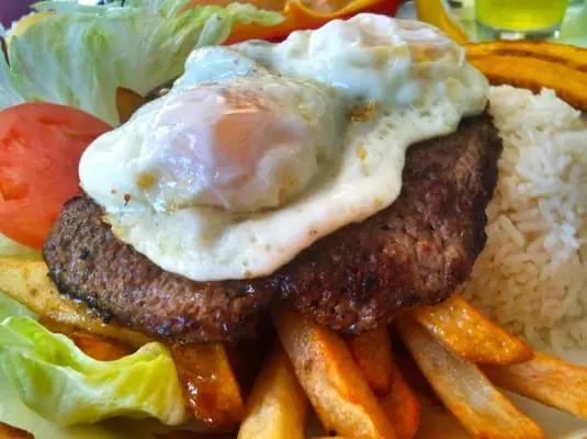 Bistec a lo Pobre
