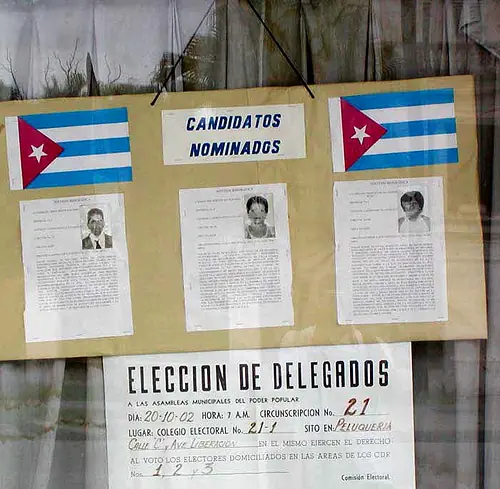 ¿Elecciones democráticas en Cuba?