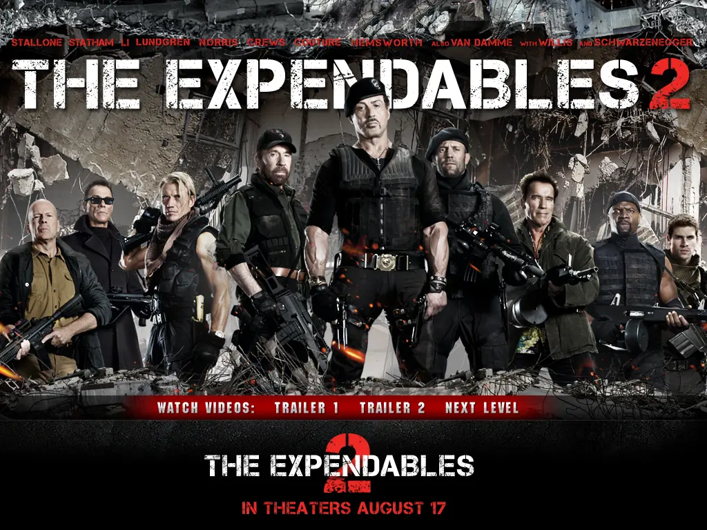 The Expendables 2 online