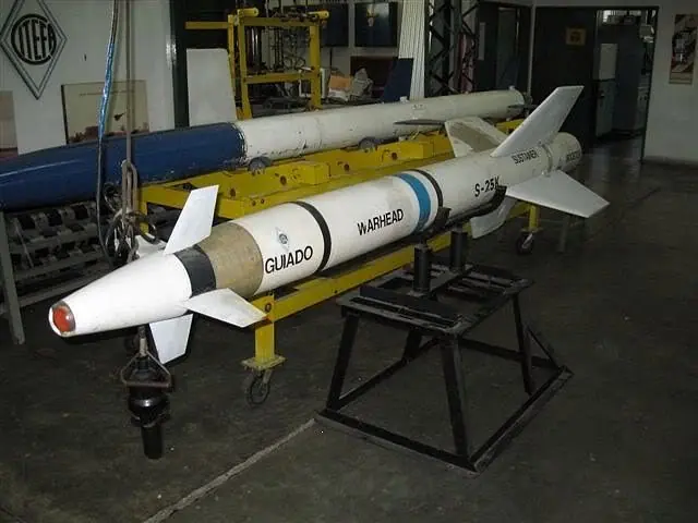 Misil AS-25K "Pampero" - Hecho en Argentina