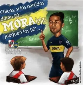 los afiches del clasico
