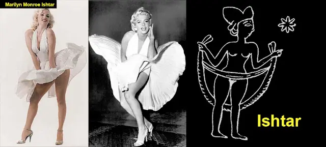 Marylin Monroe. ¿Representación de la Diosa Ishtar?